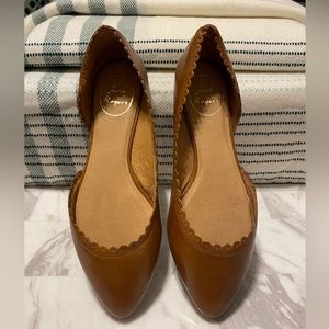 NEW Jack Rogers Chantel Scalloped Flats Size 8